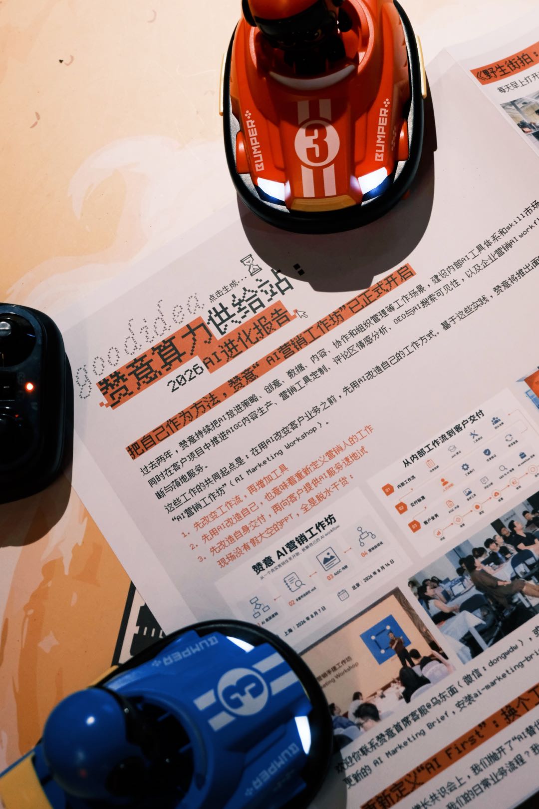 《赞报了》AI 进化报告与碰碰车实拍